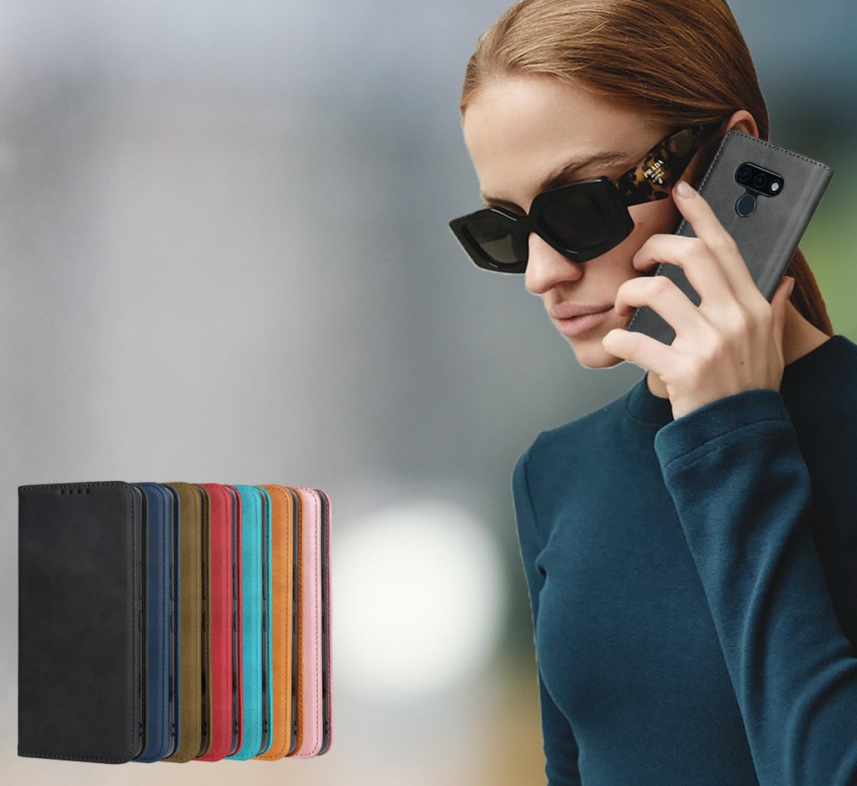 Amazon.co.jp: LG style3 l-41a ケース 手帳型 スマホケース